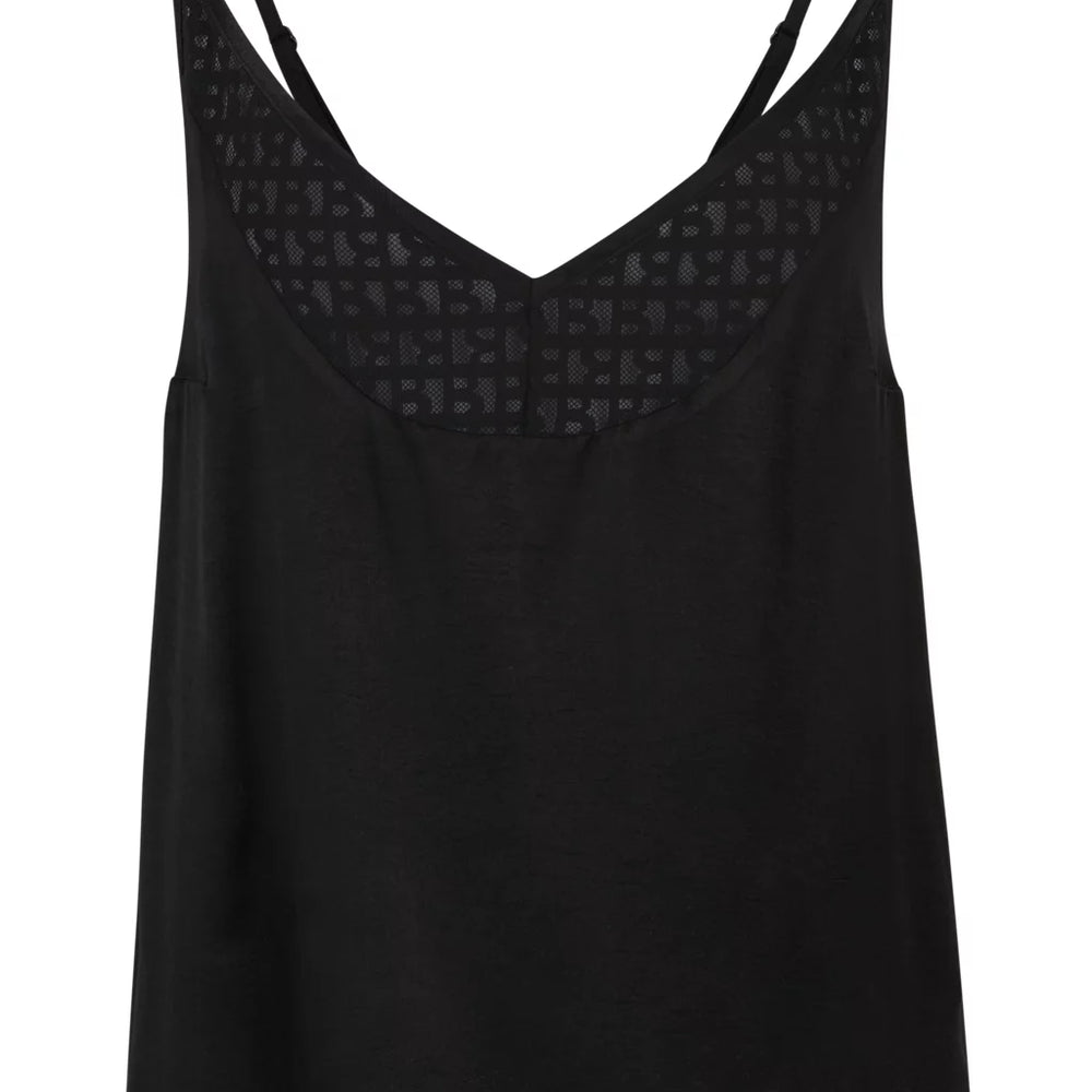 Camisole Feminine Hugo Boss de couleur Noir