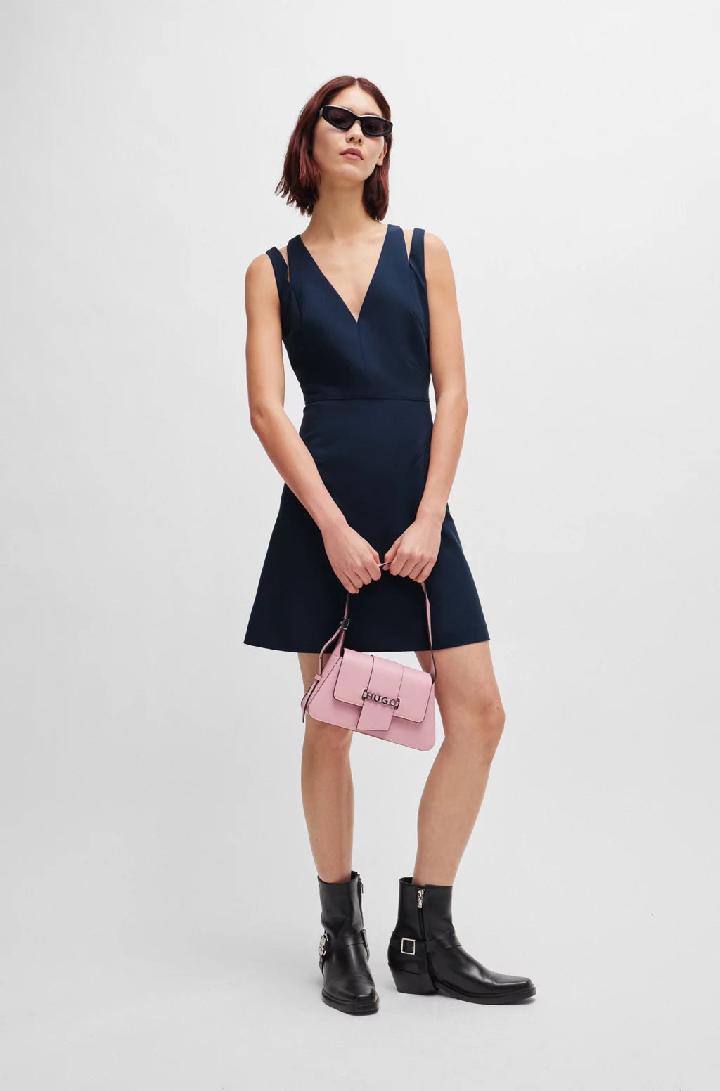 Hugo Boss dress in Navy color