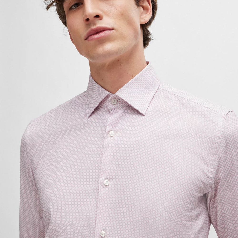 
                      
                        Chemise Hugo Boss de couleur Rose
                      
                    