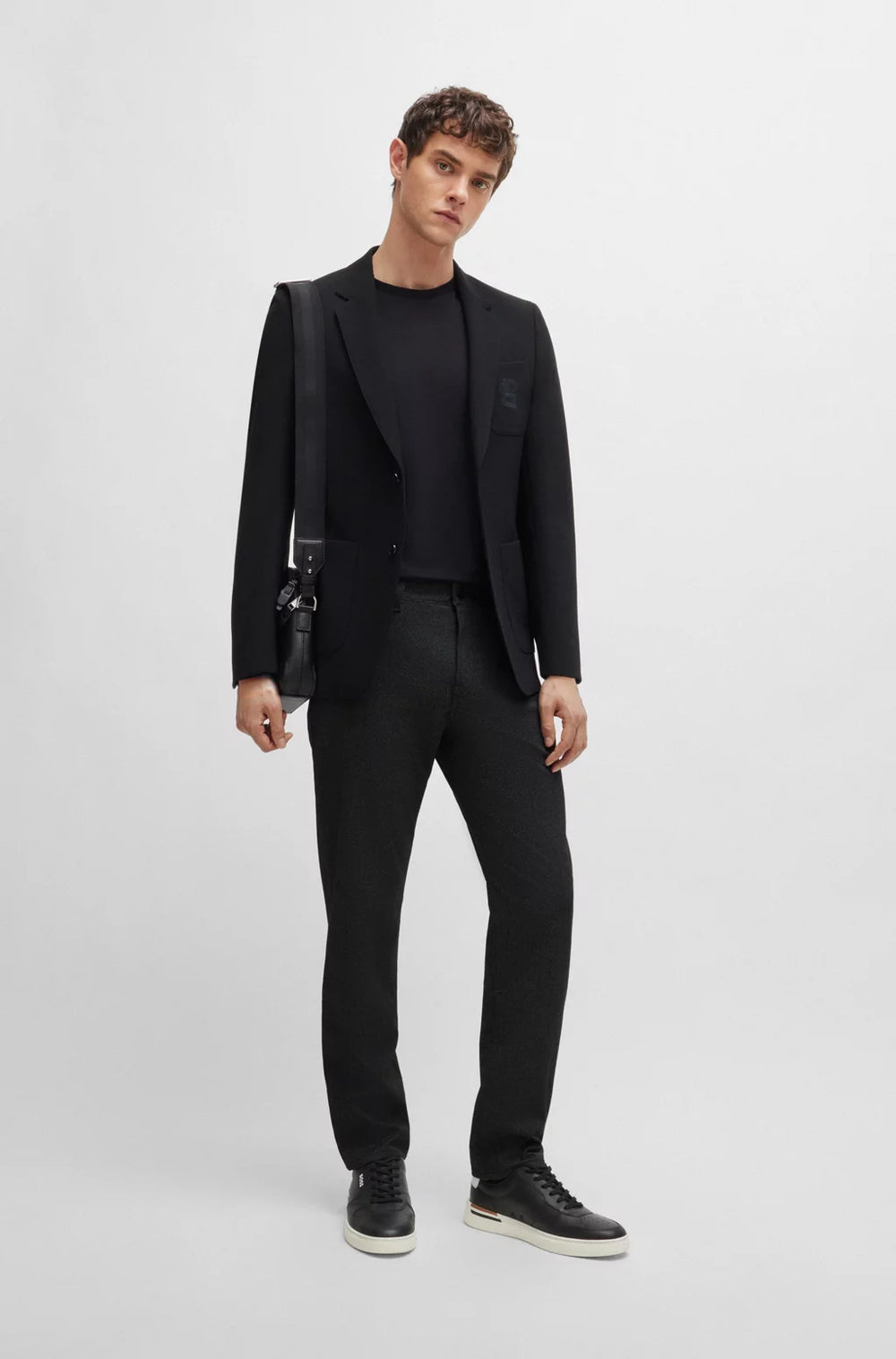 Pantalon Boss de couleur Noir