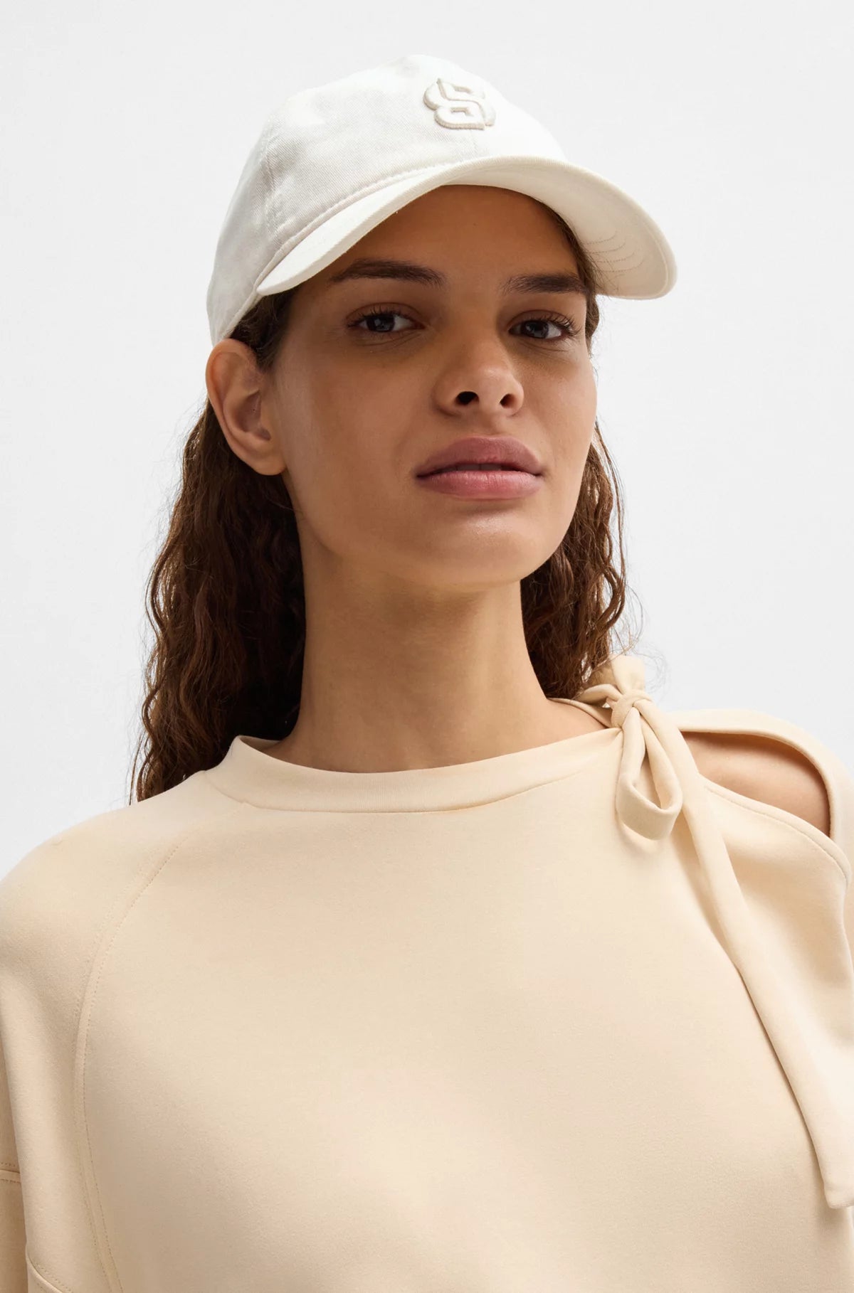 Casquette Boss de couleur Blanc