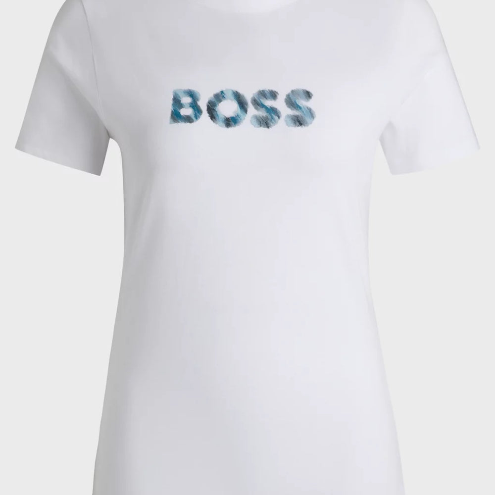 
                      
                        T-Shirt Boss de couleur Blanc
                      
                    