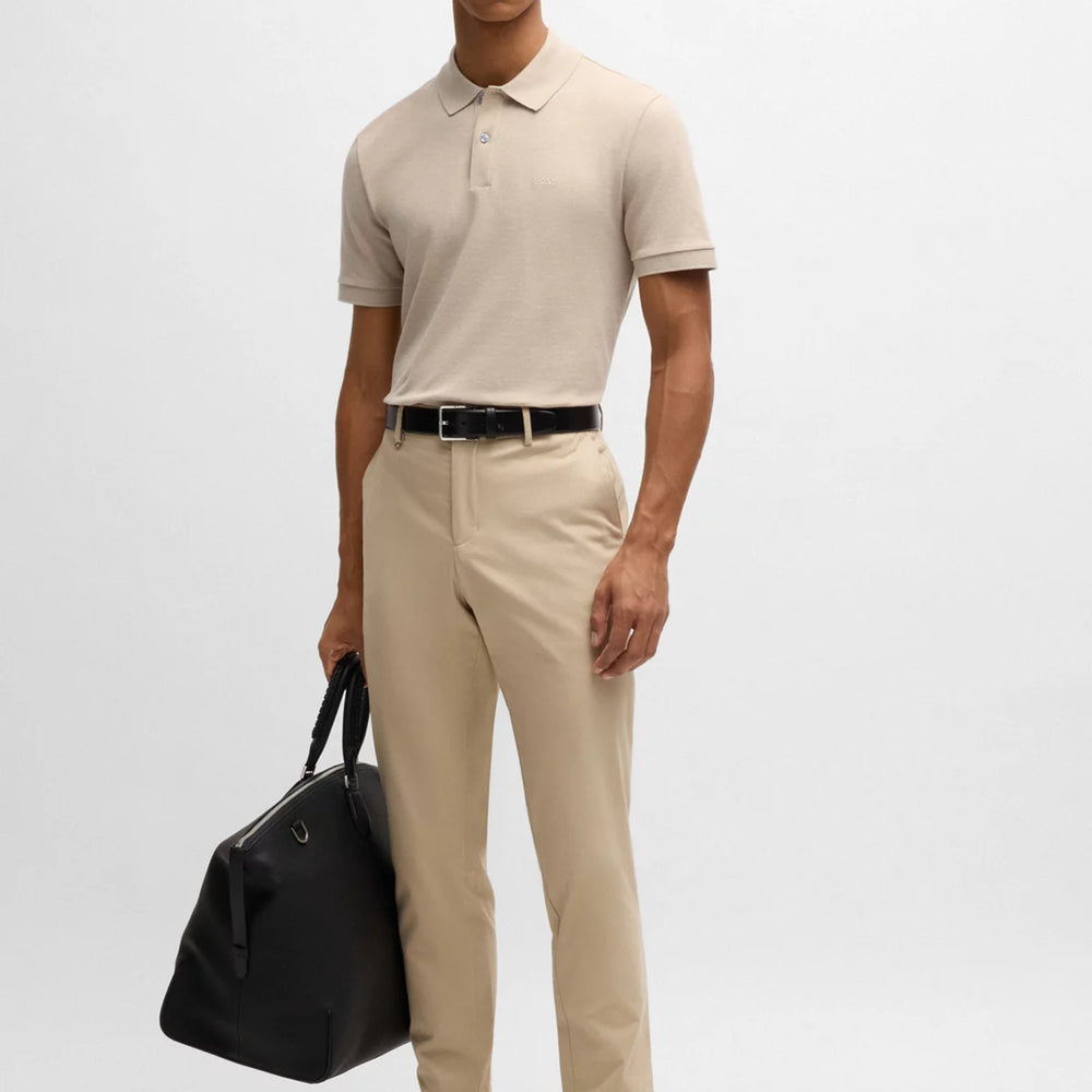 Polo Boss de couleur Beige