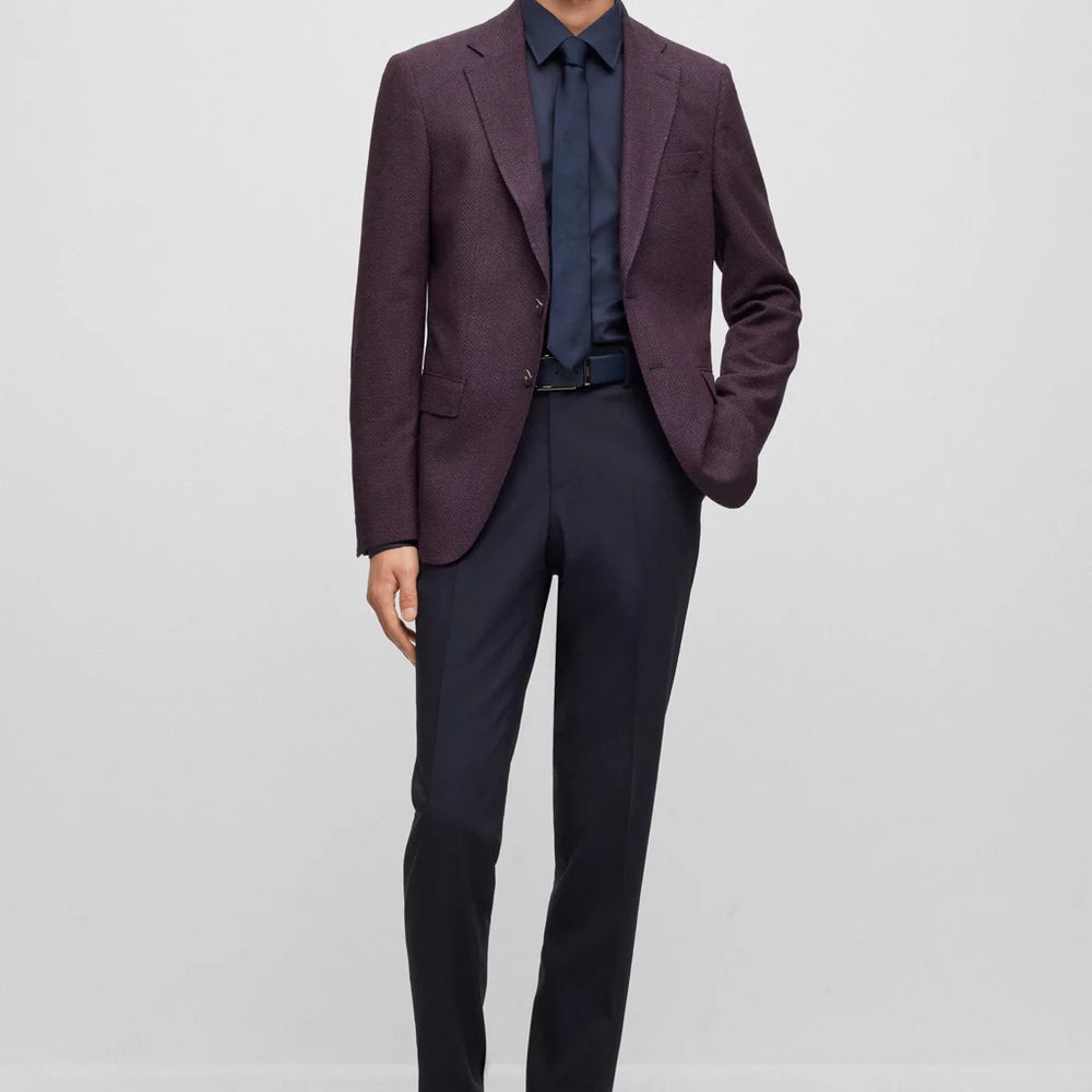 Pantalon Hugo Boss de couleur Marine