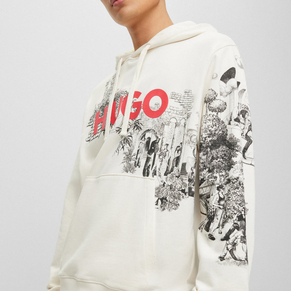 
                      
                        Off-White Hugo Boss Hooded Sweater
                      
                    