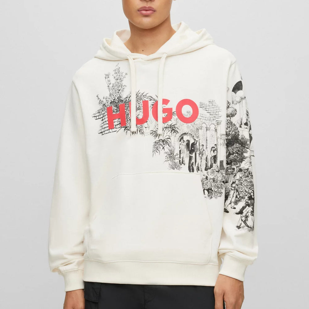 Off-White Hugo Boss Hooded Sweater