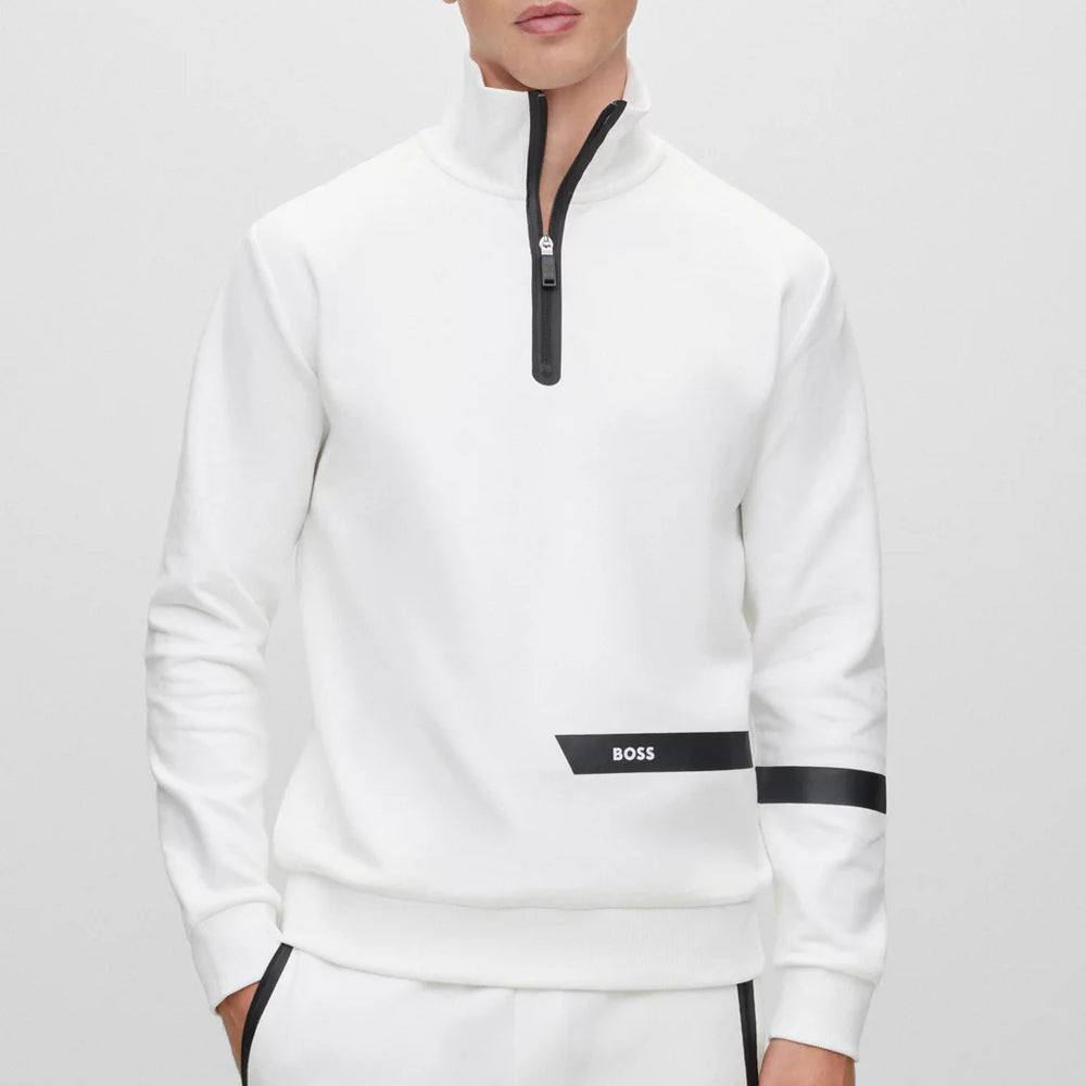 
                      
                        White Hugo Boss sweater
                      
                    