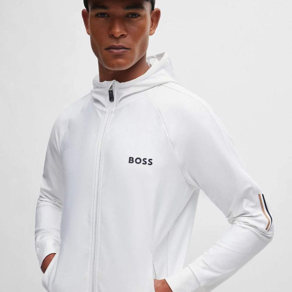 Veste Hugo Boss de couleur Blanc