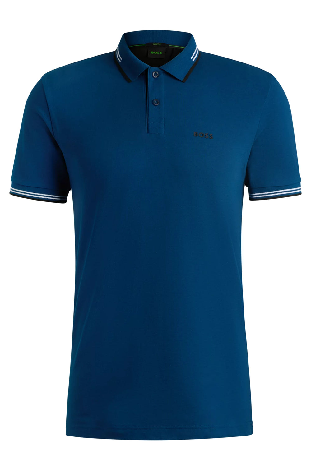 Polo Boss de couleur Bleu