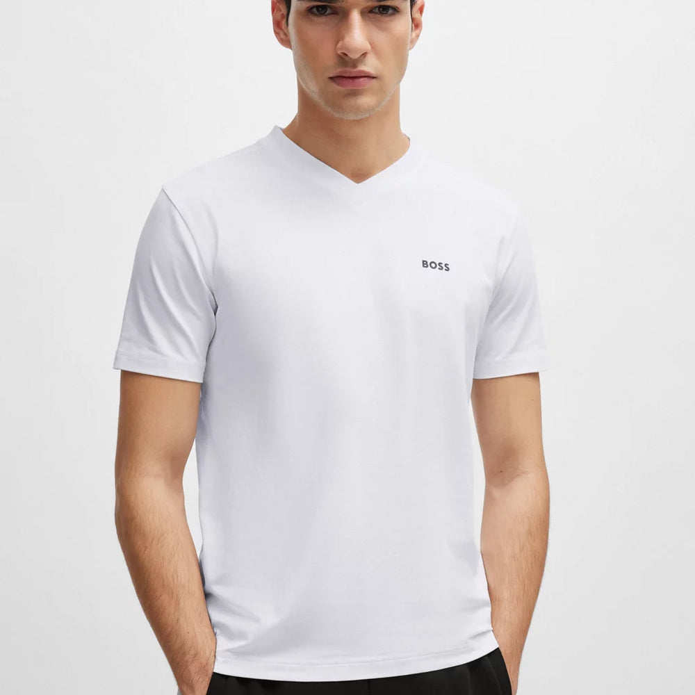 T-Shirt Hugo Boss de couleur Blanc