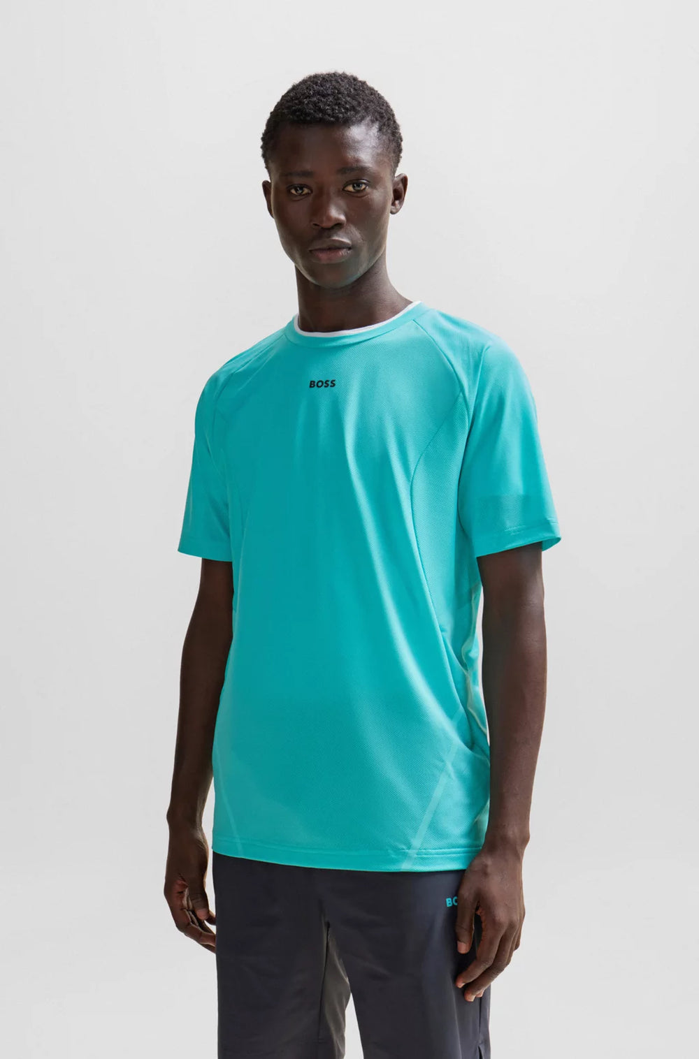 T-Shirt Hugo Boss de couleur Turquoise