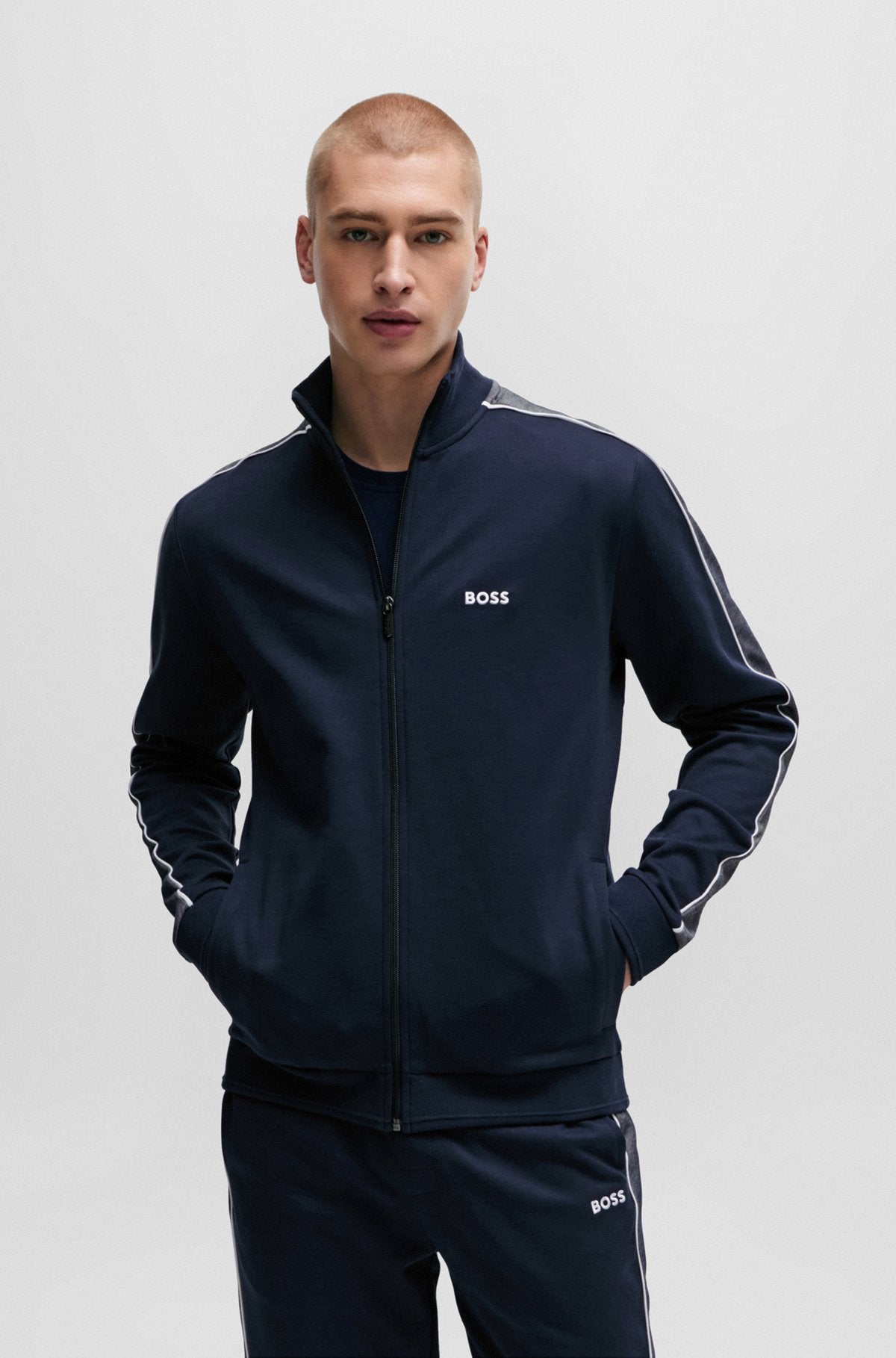 Veste Hugo Boss de couleur Marine