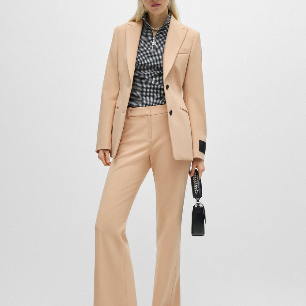 Pantalon Hugo Boss de couleur Beige