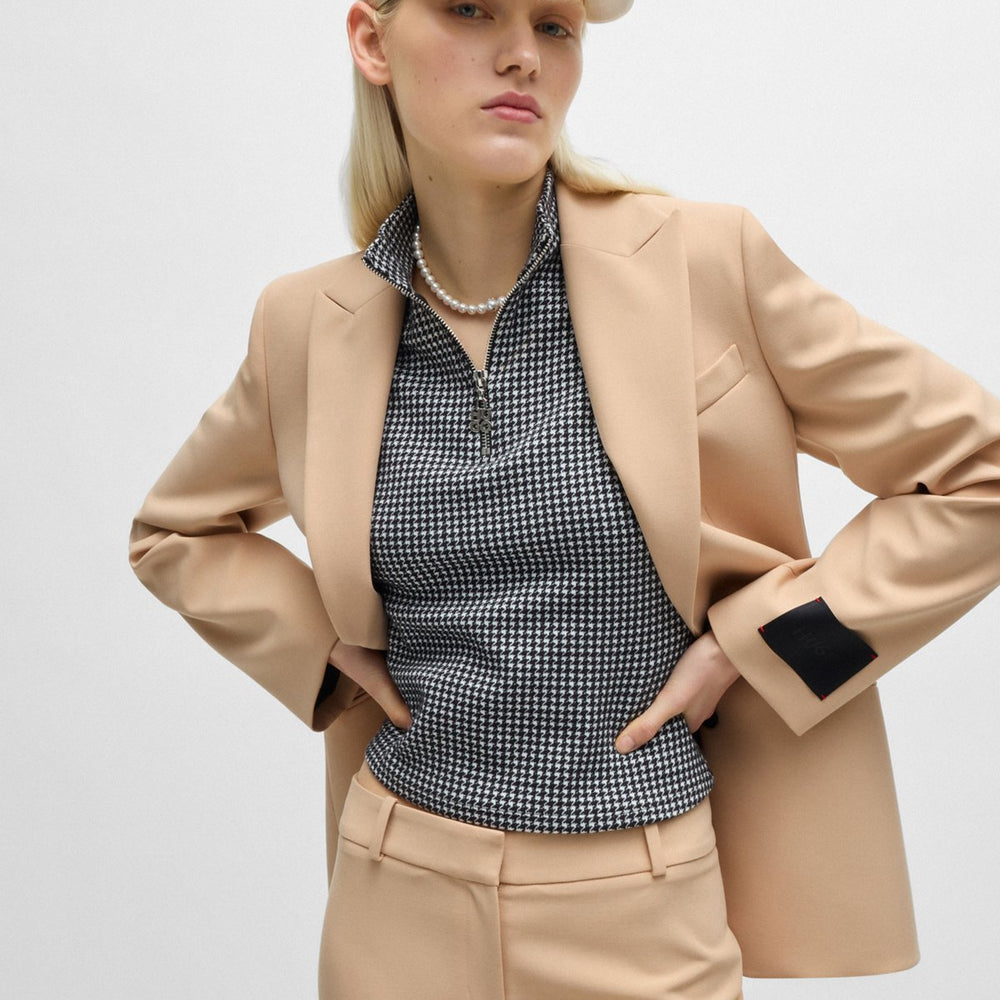 Veste Hugo Boss de couleur Beige