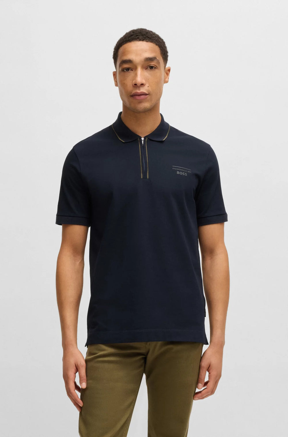 Polo Boss de couleur Marine