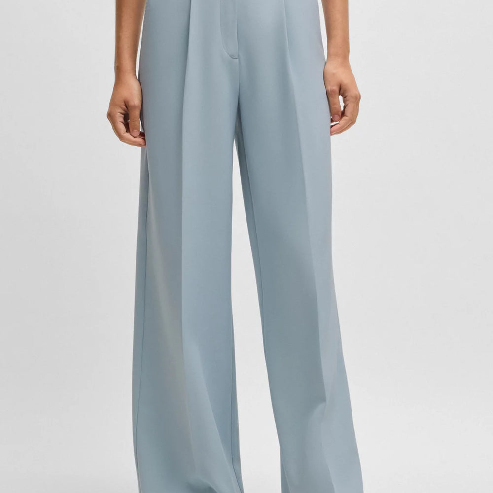 Pantalon Boss de couleur Bleu