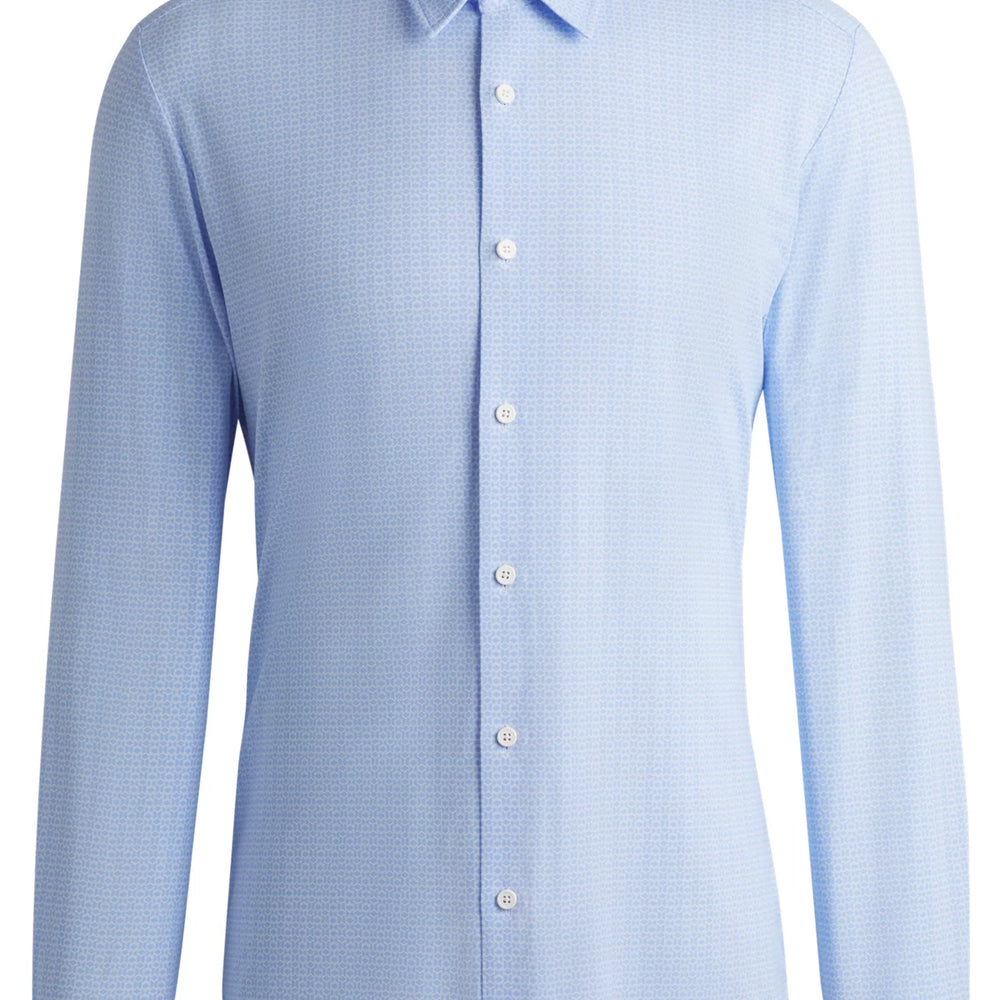 
                      
                        Chemise À Manches Longues Boss de couleur Bleu Pale
                      
                    