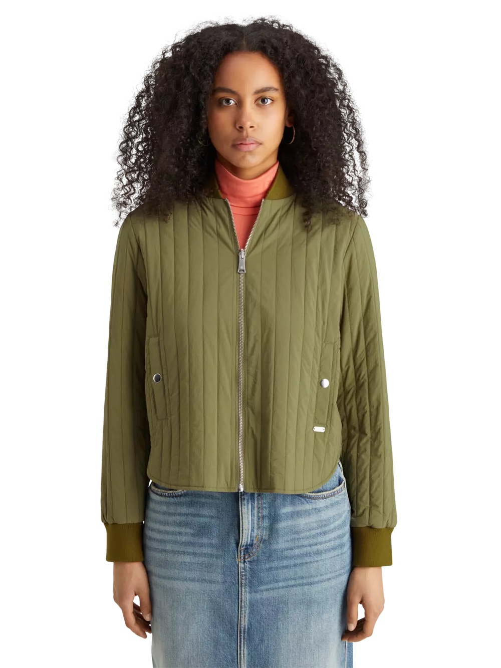 Manteau Scotch&Soda de couleur Vert