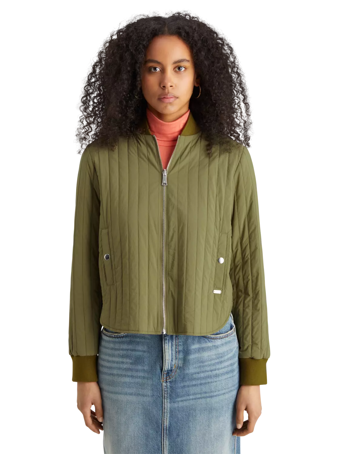 Manteau Scotch&Soda de couleur Vert