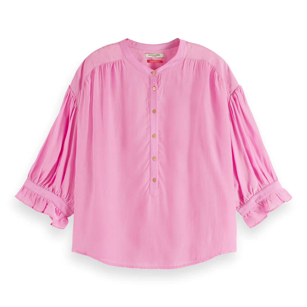 
                      
                        Scotch&amp;Soda blouse in pink color
                      
                    