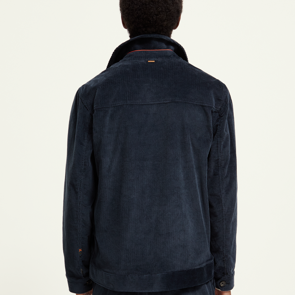 
                      
                        Jacket Corduroy Scotch&Soda de couleur Minuit
                      
                    