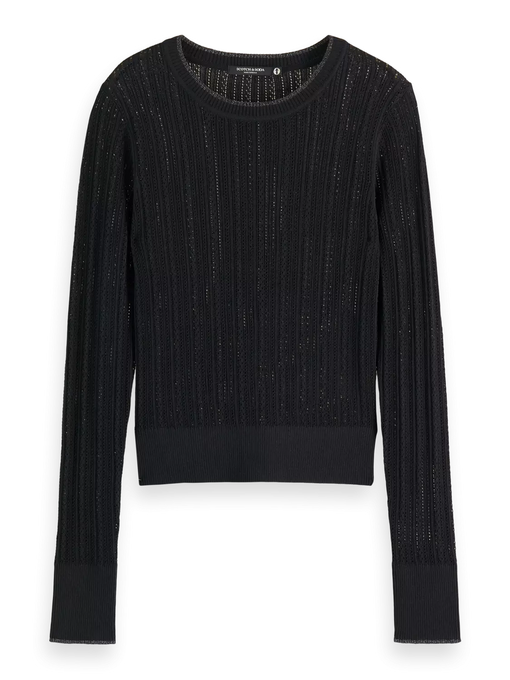 Chandail Scotch&Soda de couleur Noir