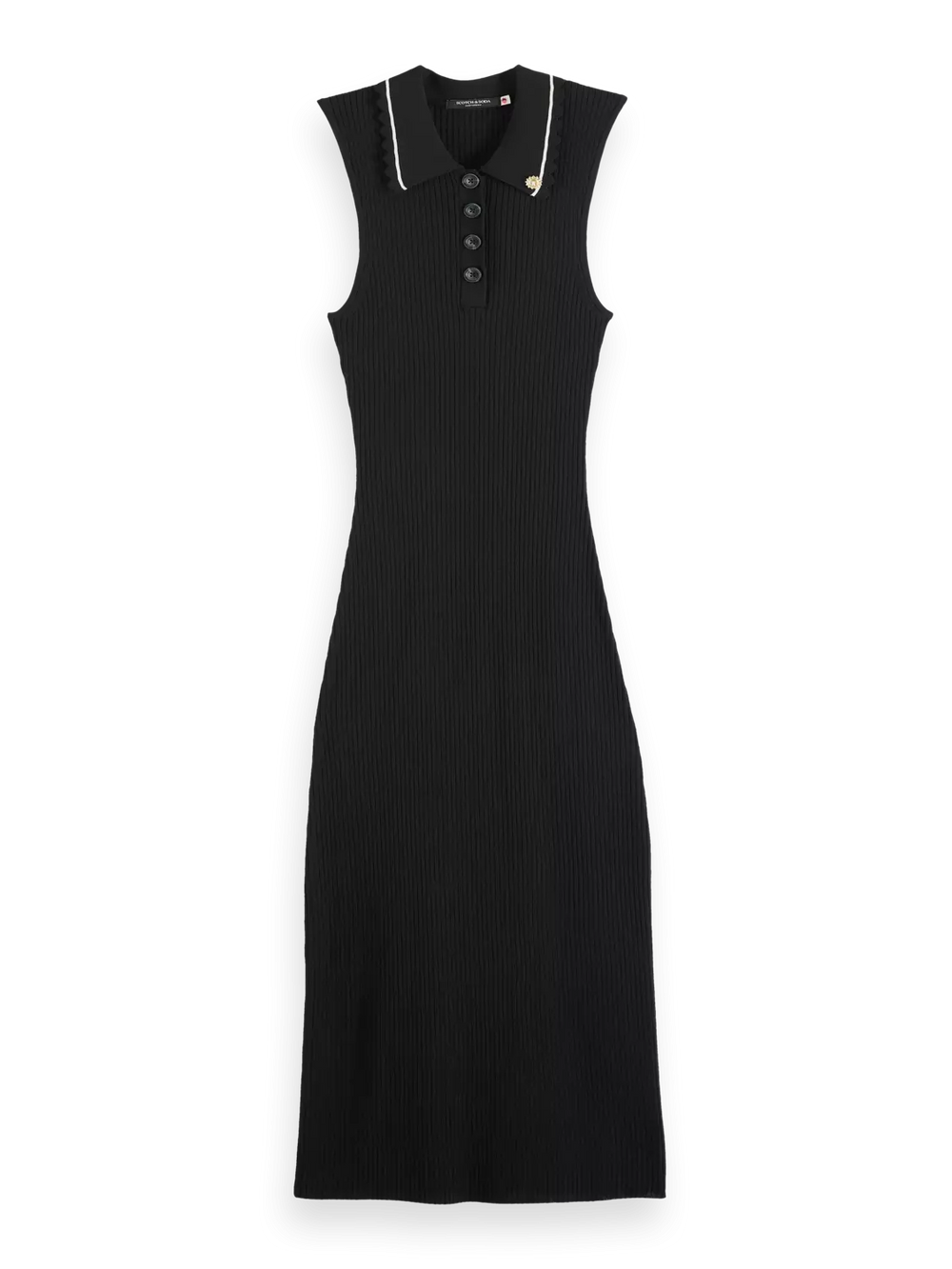 Robe Scotch&Soda de couleur Noir