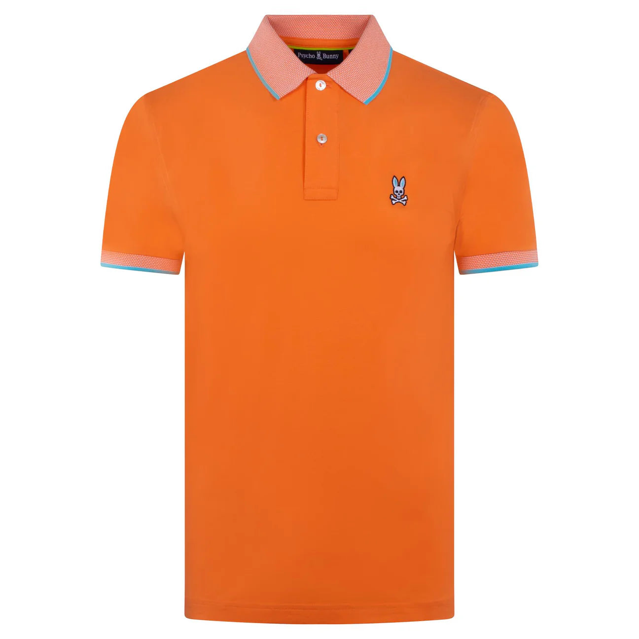 Polo Psycho Bunny de couleur Orange