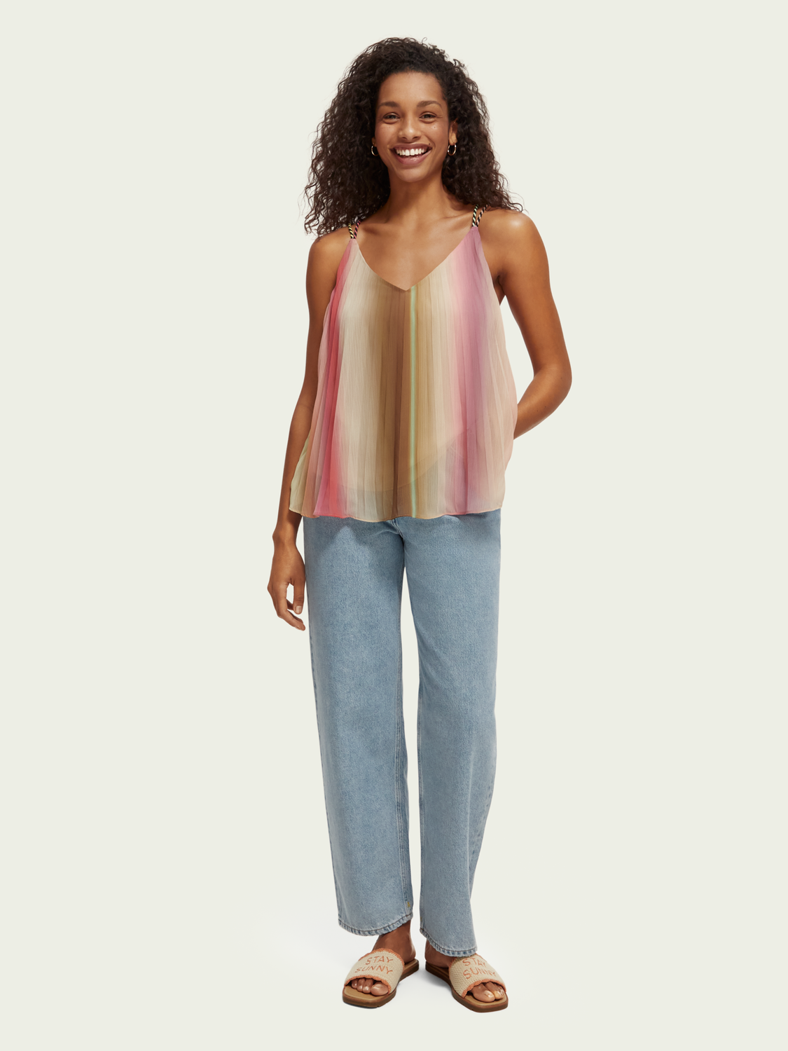 Camisole Scotch&Soda de couleur Multi