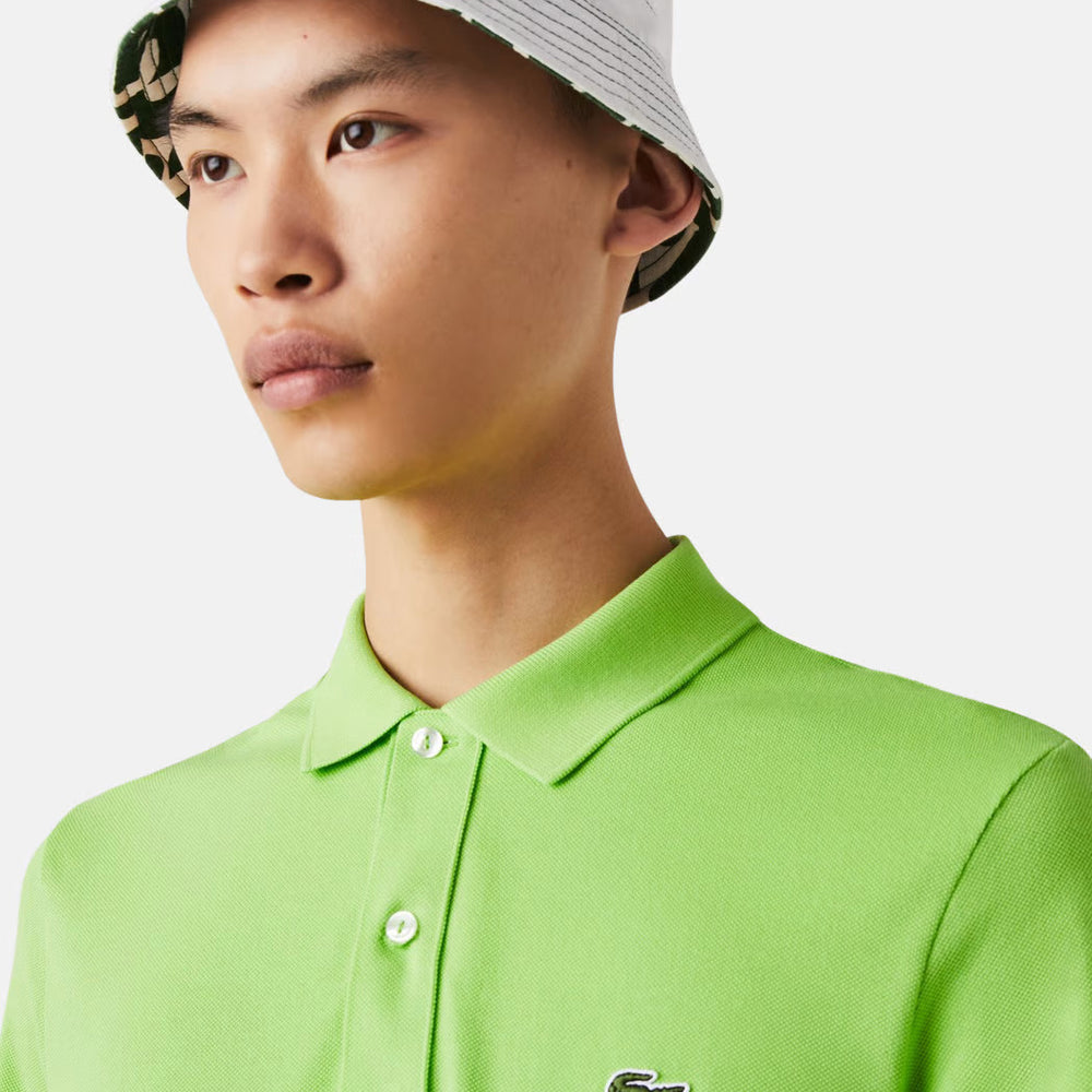 
                      
                        Green Lacoste polo shirt
                      
                    