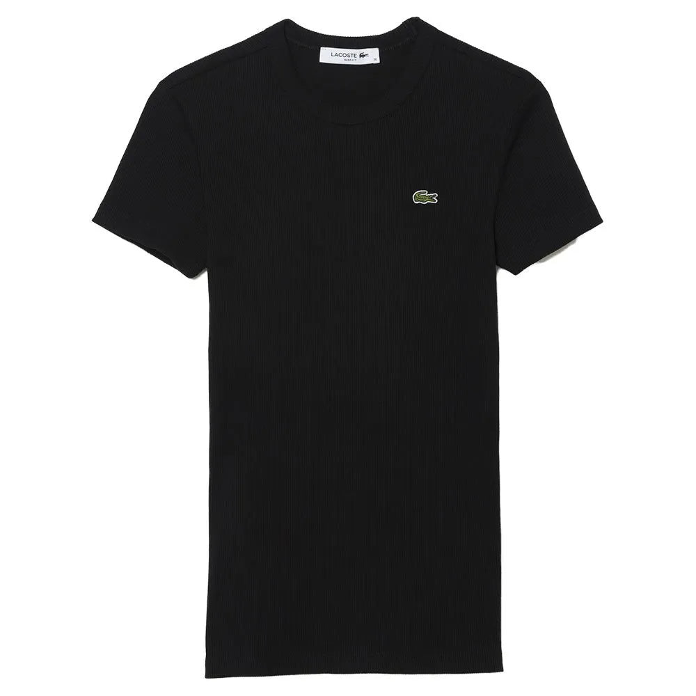 T-Shirt Lacoste de couleur Noir