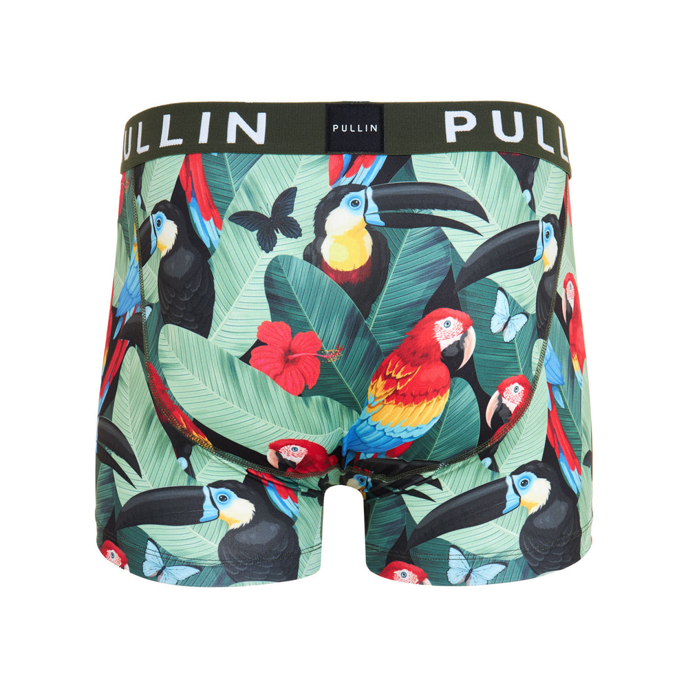 
                      
                        Boxer Pullin de couleur Vert/Rouge
                      
                    