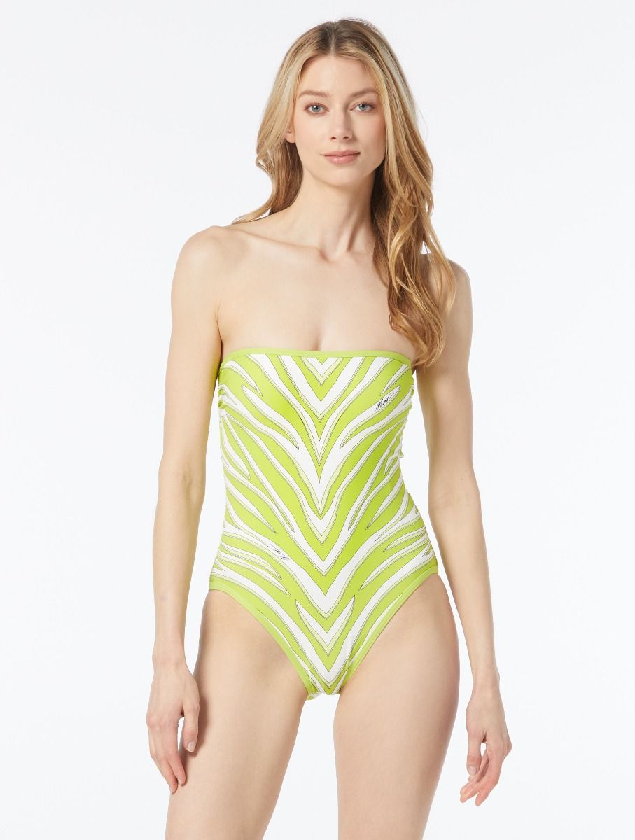 Michael Kors 1 Piece Swimsuit in Lime color