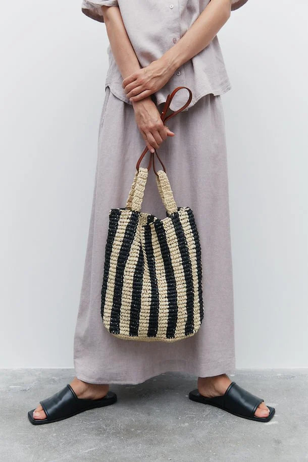 Bex Inwear bag in Black Stripe color 