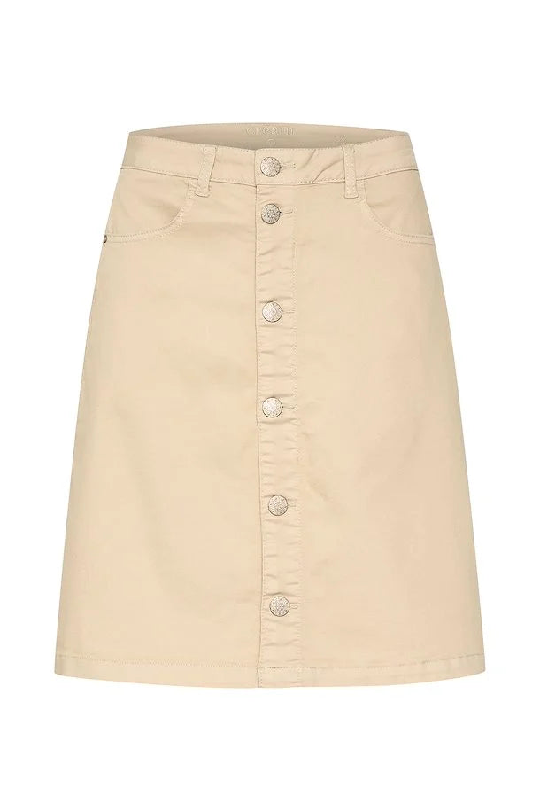 
                      
                        Cream skirt in Beige color
                      
                    