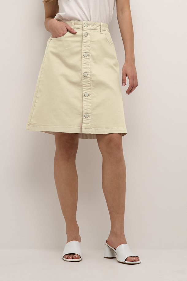 
                      
                        Cream skirt in Beige color
                      
                    