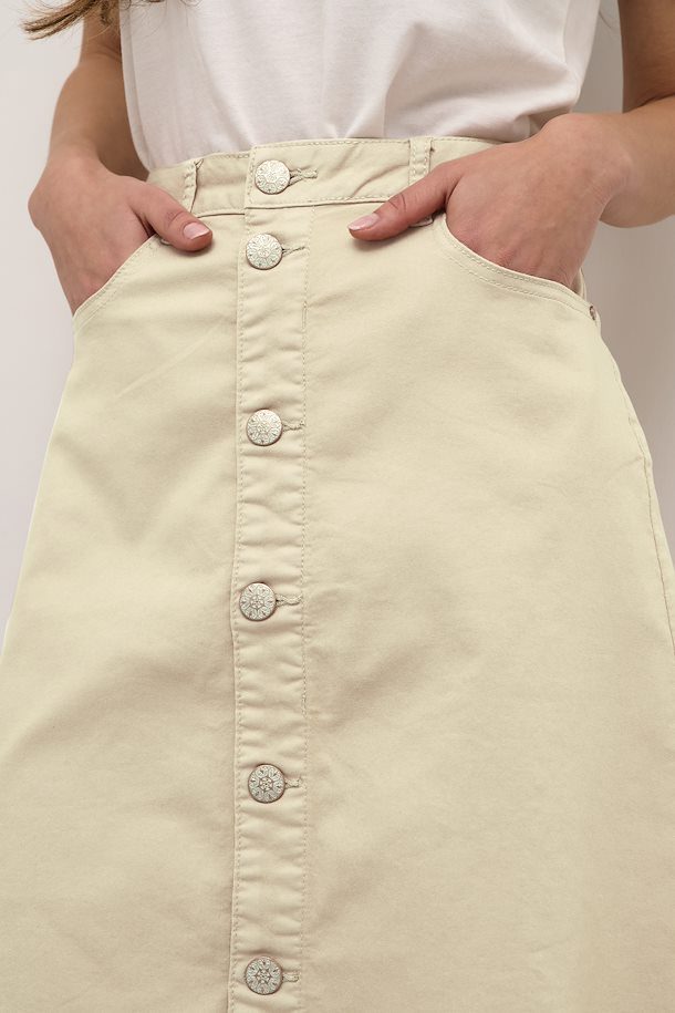 
                      
                        Cream skirt in Beige color
                      
                    