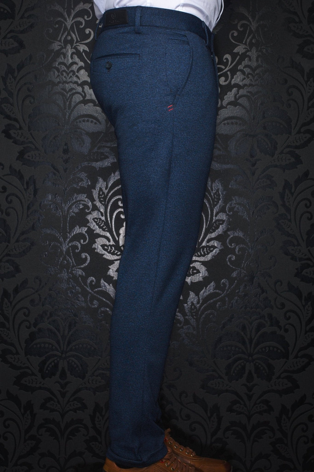 PANTALON | BERETTA - BALE, Navy - AU NOIR