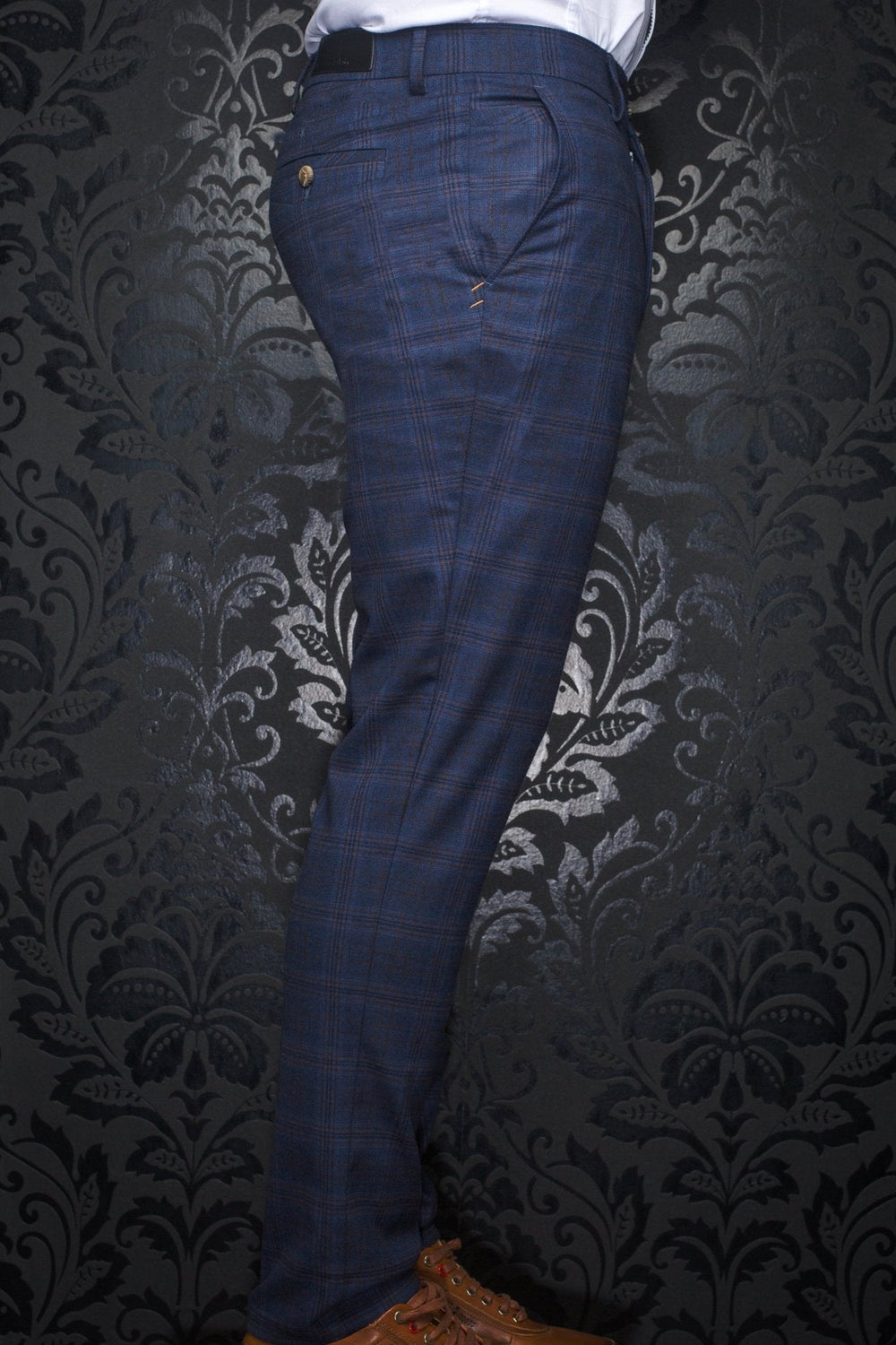 PANTALON | BERETTA - FARRELL, Navy - AU NOIR