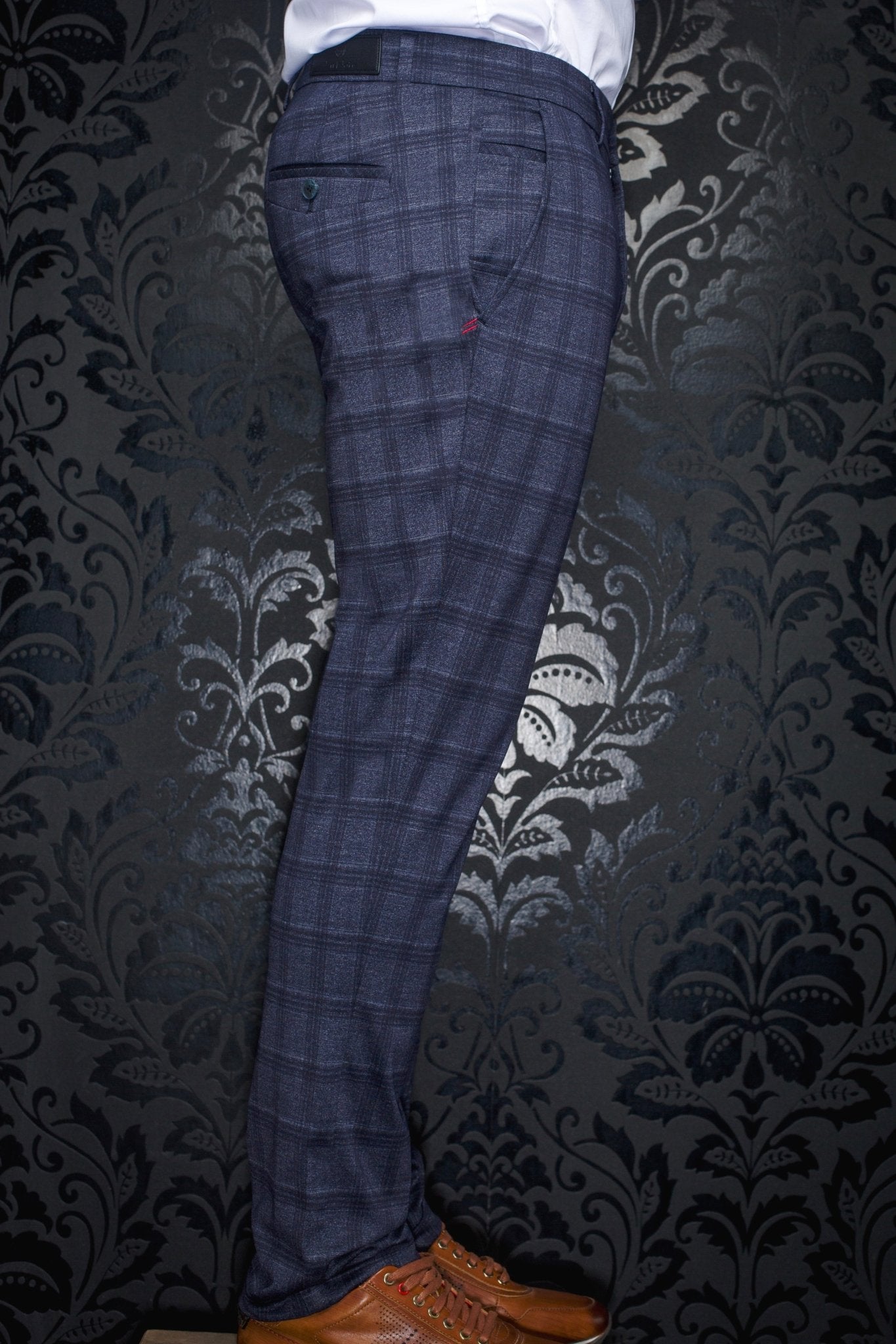 PANTALON | BERETTA-HOPKINS, Navy - AU NOIR