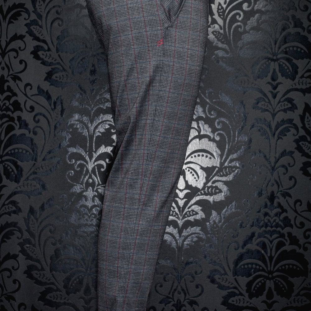 PANTALON | BERETTA-TAYLOR, Dark Grey Multi - AU NOIR