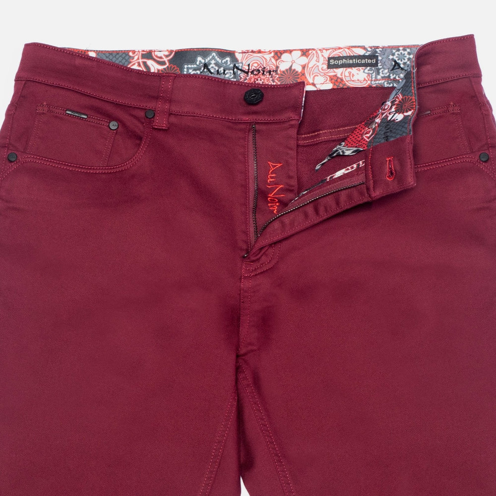 
                  
                    PANTALON | JOHNNY-SKC, burgundy - AU NOIR
                  
                