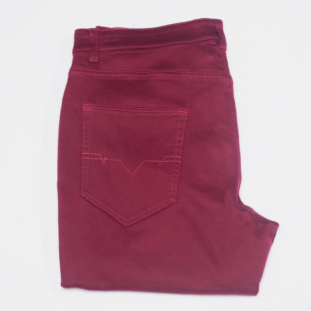 
                  
                    PANTALON | JOHNNY-SKC, burgundy - AU NOIR
                  
                