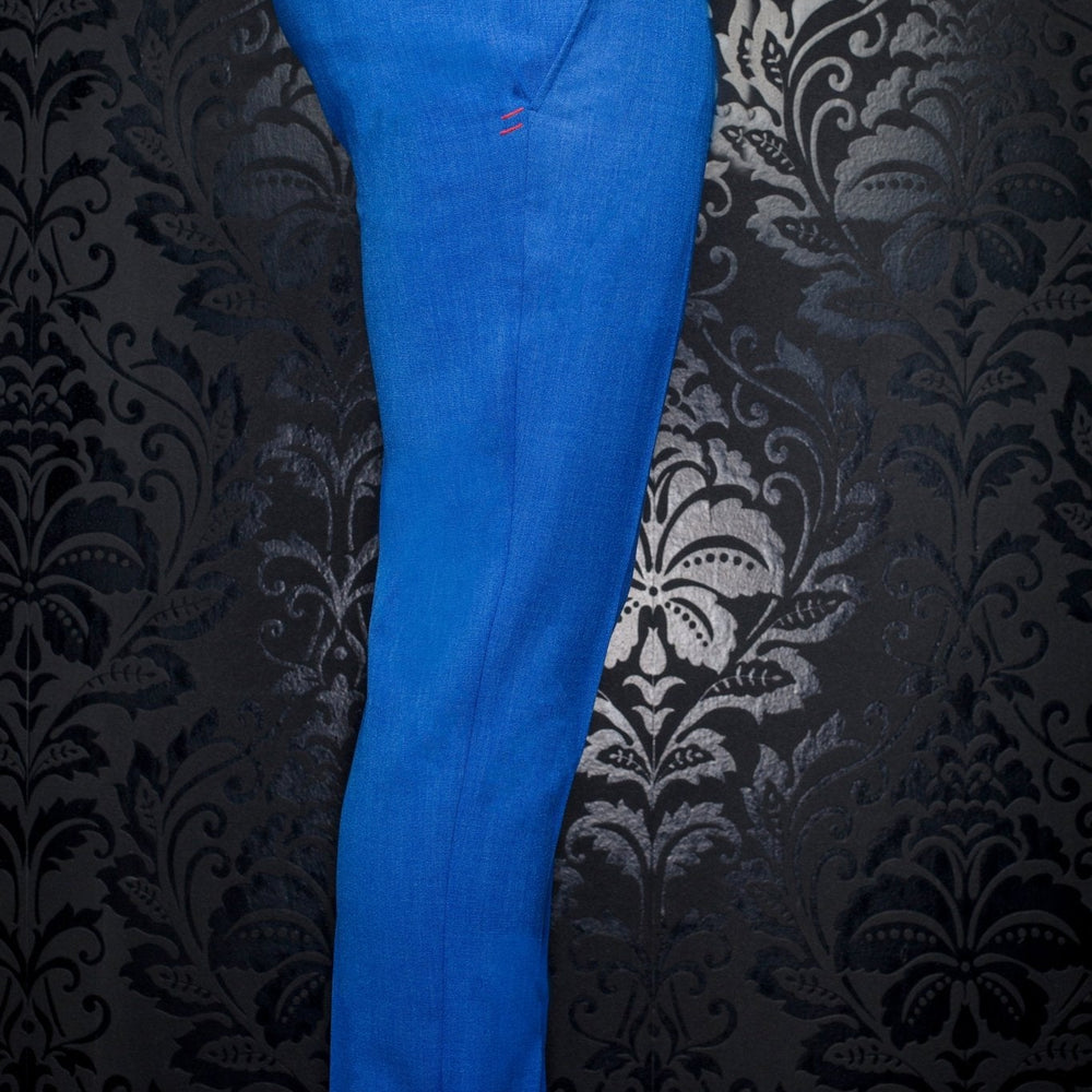 PANTALON | WESSON-LANCASTER, Cobalt - AU NOIR