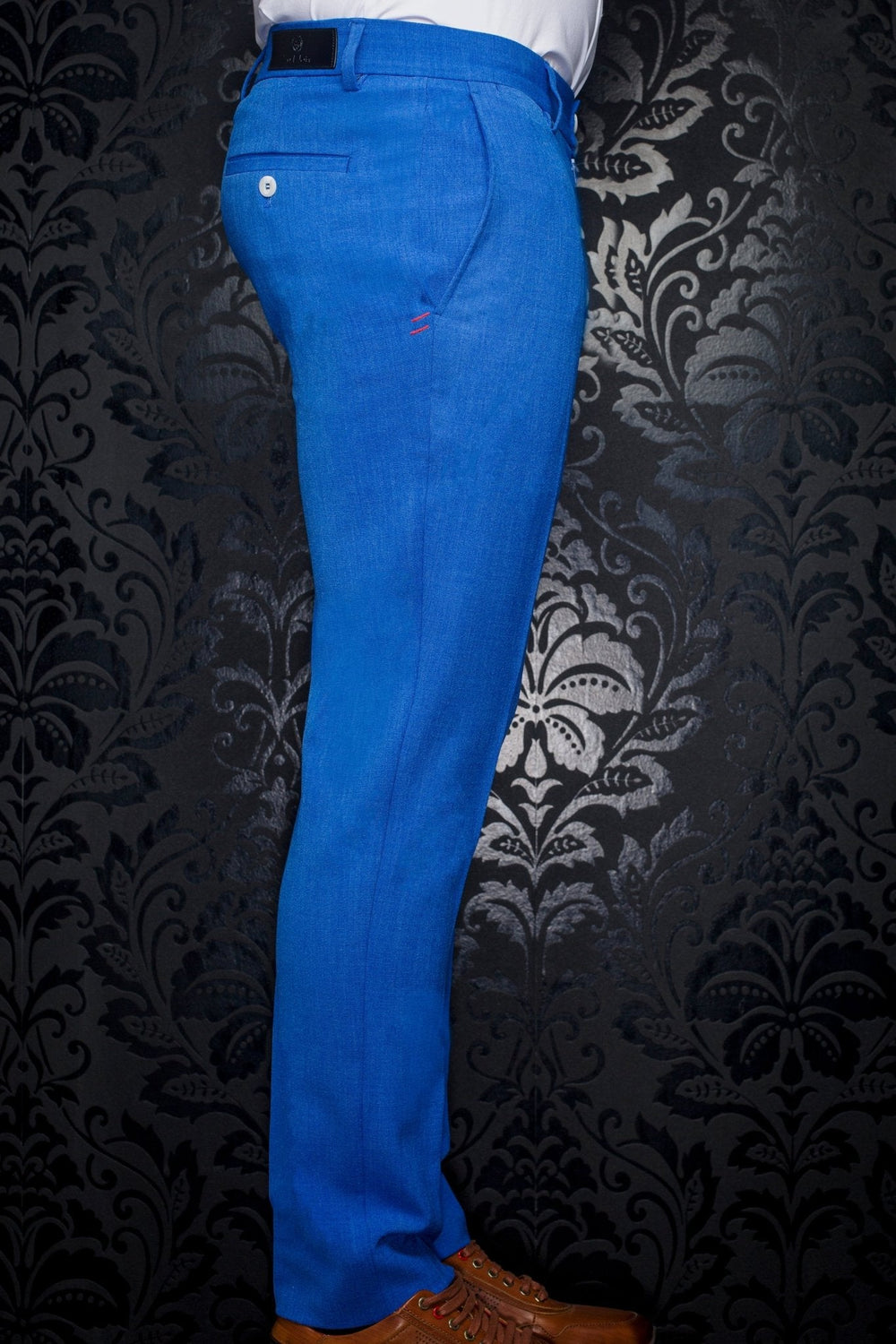 PANTALON | WESSON-LANCASTER, Cobalt - AU NOIR