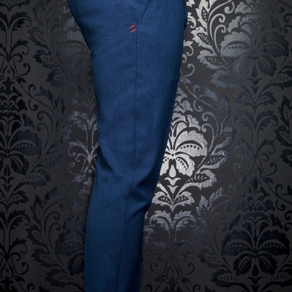 PANTALON | WESSON-LANCASTER, Navy - AU NOIR