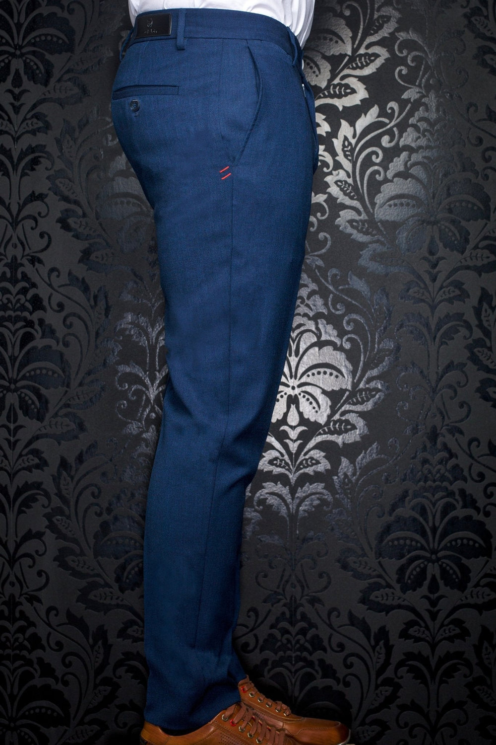 PANTALON | WESSON-LANCASTER, Navy - AU NOIR