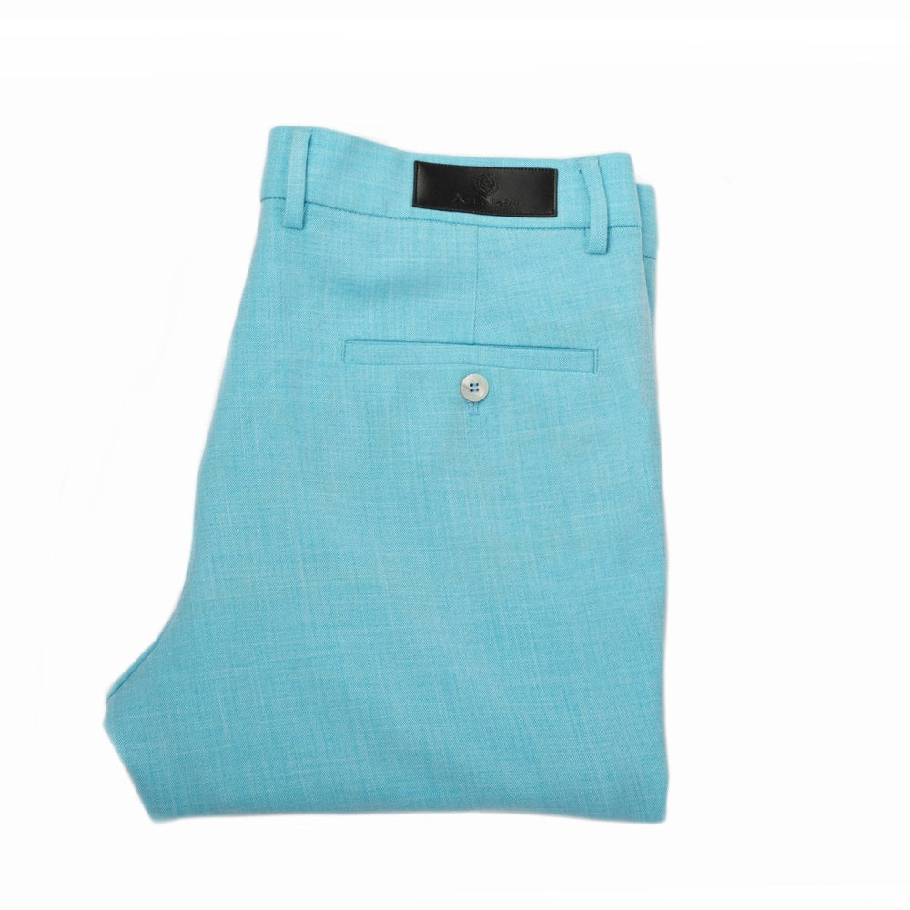 
                  
                    PANTALON | WESSON-LANCASTER, Turquoise - AU NOIR
                  
                