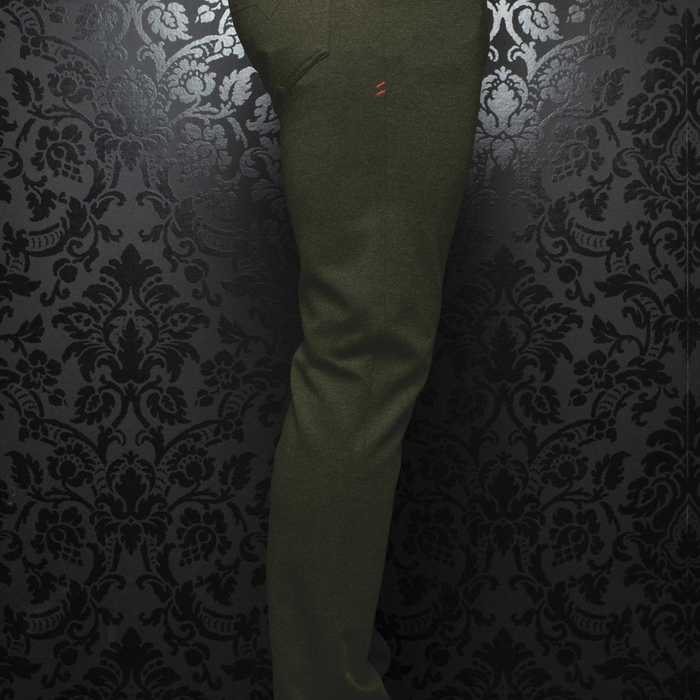 PANTALON | Winchester, Olive - AU NOIR