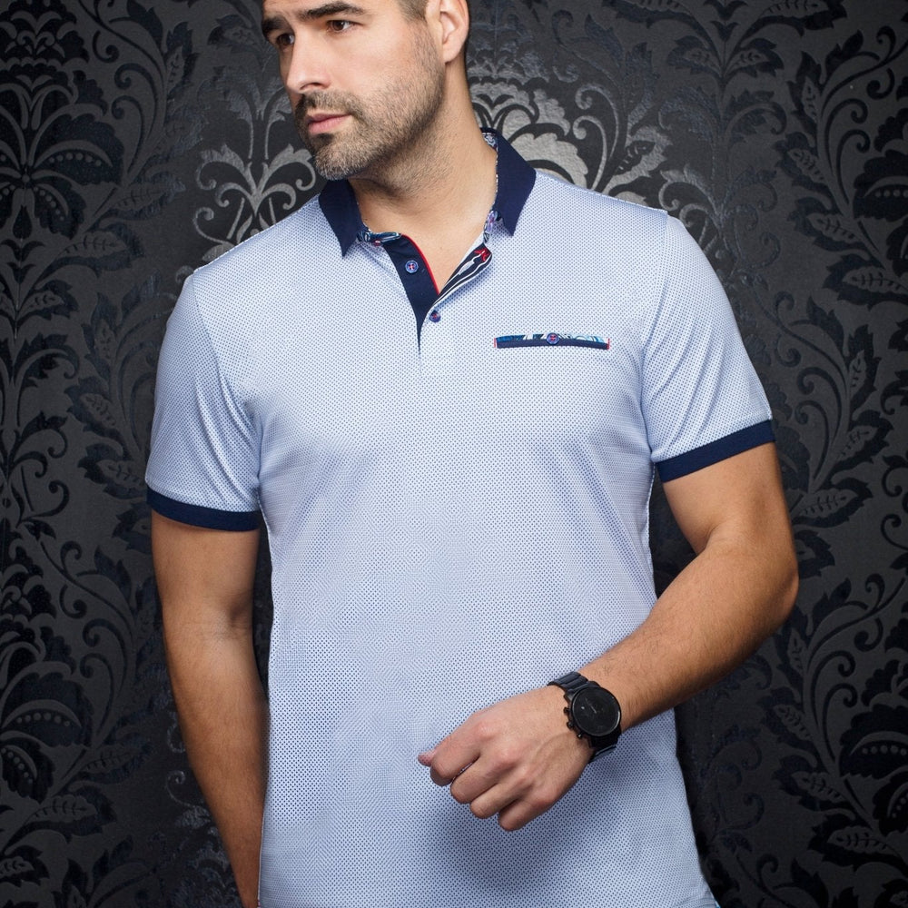 POLO | CARTER, White Light Blue - AU NOIR